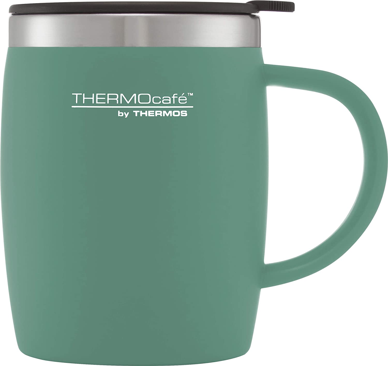 Thermos vacuum insulated teapot with strainer 450ml light gray