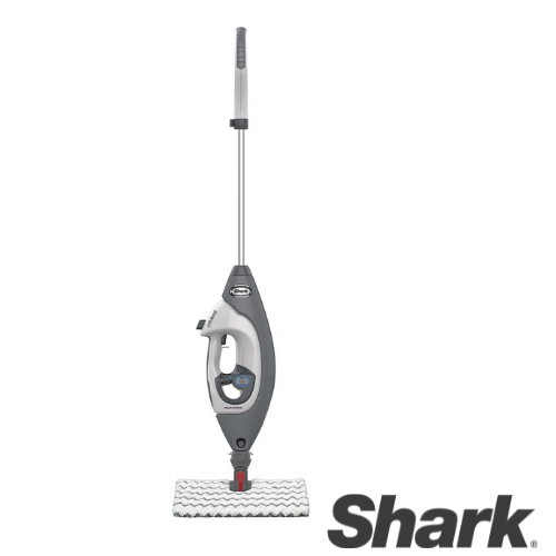 Floor and Handheld Steam Cleaner with Shark Logo