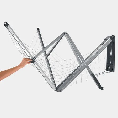 Brabantia 375842 Wall fix Wall Mounted Clothes Dryer 24m Smyth Patterson