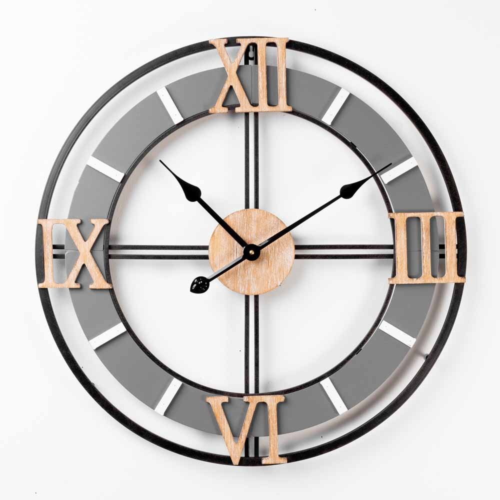  Clock Hometime Metal & MDF Cut-Out Dial 60cm