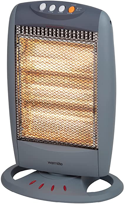 Warmlite WL42005 1200w Halogen Heater