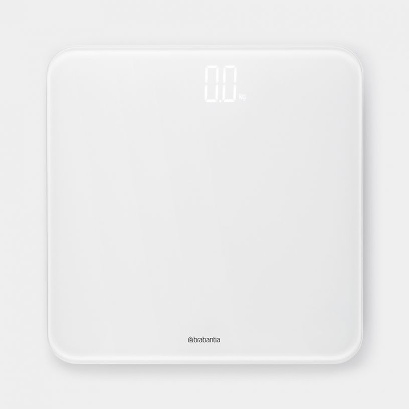 White Digital Bathroom Scales