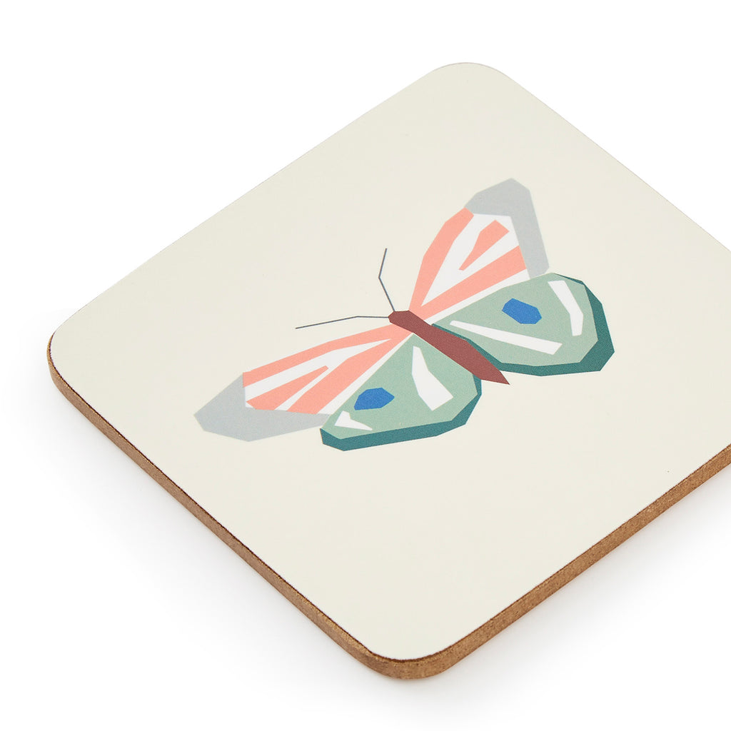 Papillon Coasters Set Of 6