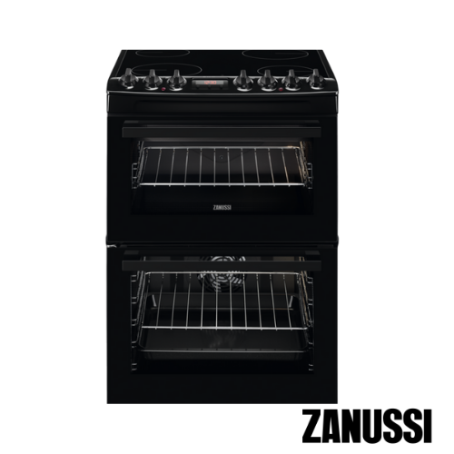 Zanussi ZCV69360BA Electric Cooker 60cm - Black