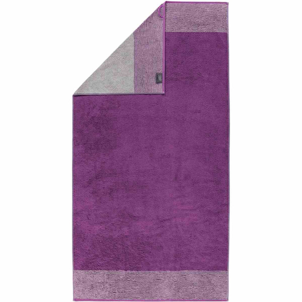 Cawo Two Tone Purple/Purpur Towel DT590/80