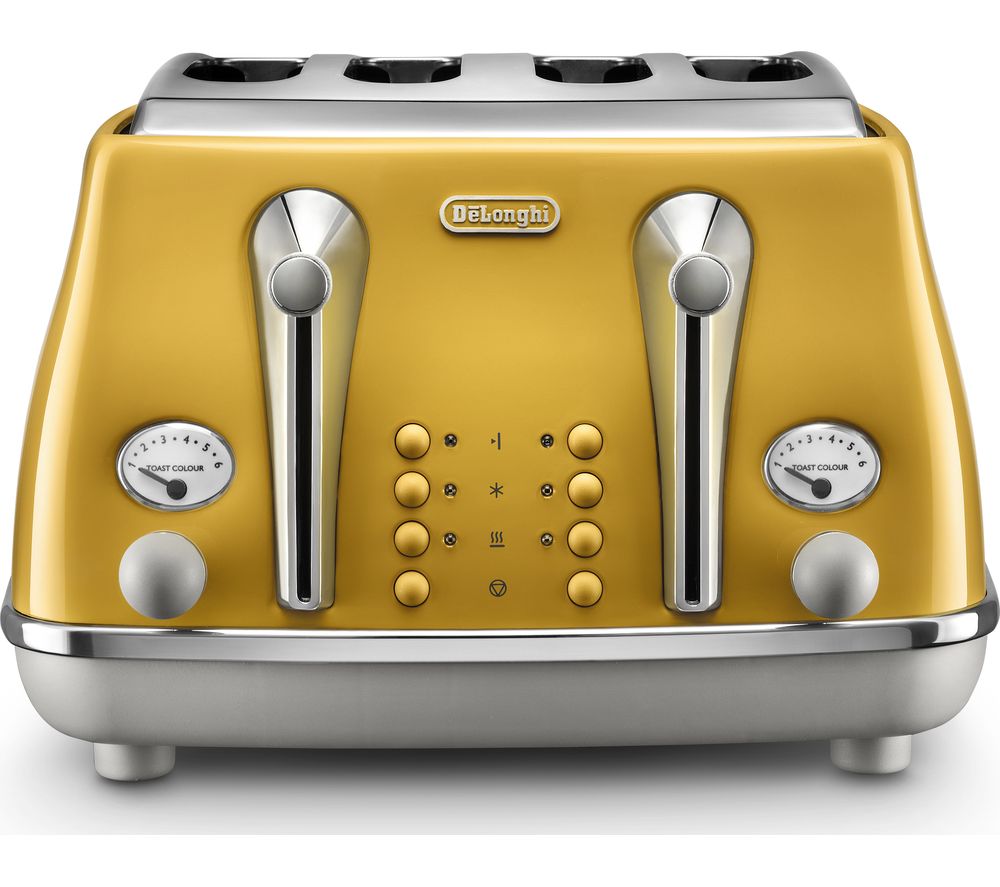 Icona Capitals Toaster Yellow