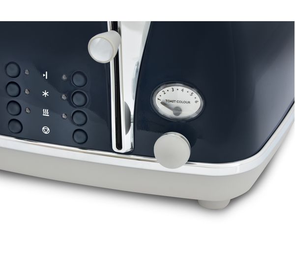Icona Capitals Toaster Blue Buttons