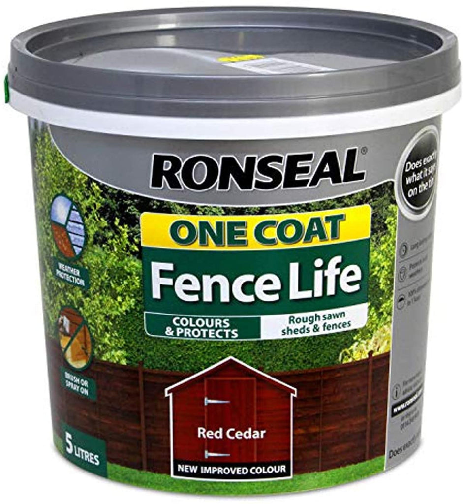 Fencelife One Coat Paint - Red Cedar